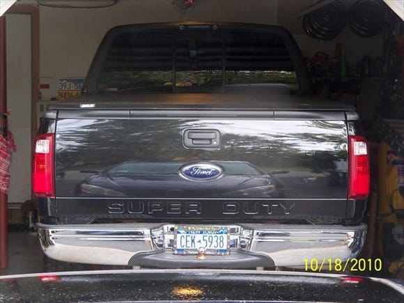 2008 Superduty tailgate with 2008 Superduty tail lights