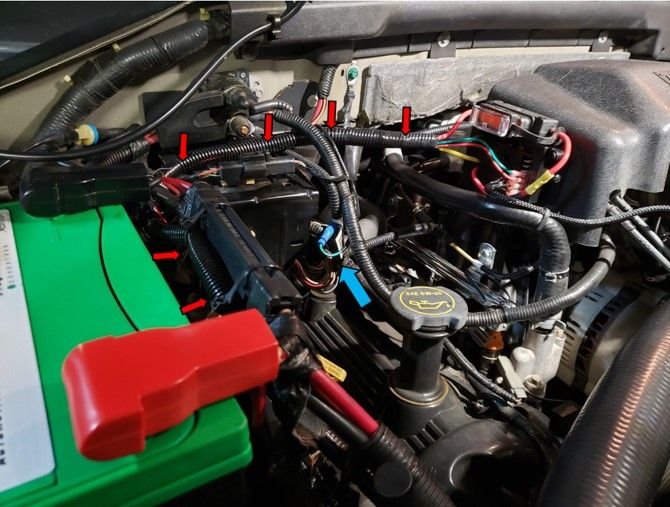 2001 F-150 Lariat Electric Fan Installation - Ford F150 Forum