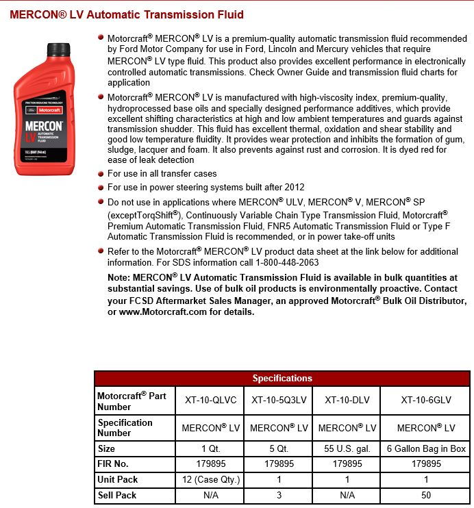Ford Mercon ULV vs Valvoline Mercon ULV which is better for your 8F35 8F57  and 10R80 transmission 