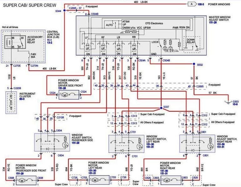 Passengers cant control windows not matter what - Page 2 - Ford F150