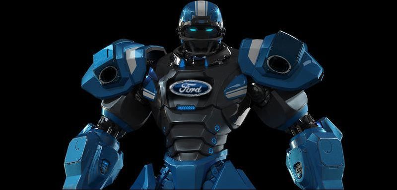 New York Giants Fox Sports Cleatus the Robot v2.0 Action Figure