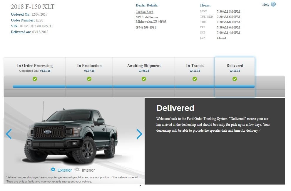 Tracking Thread!! VIN's with Build Dates Page 1112 Ford F150 Forum Community of Ford Truck