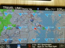 The outside ambient temp was 71*. My intake air temp. was running 64* showing that, plus showing the high/low range on the trip.