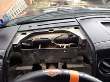 Harley molded in dashboard
