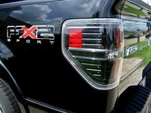 LED Tailights with a Black Finish
