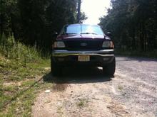 front view cranked torsion bars
