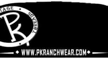 Back Window 'PK Ranch' Emblem