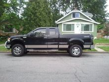 still sits a bit high on the front end, but I LIKE IT!!!