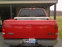 PTM tailgate handle and Painted back window valence