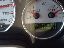 Greatest 100,000 mile picture ever!