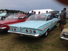 This '61 Impala looked awesome in it's lovely period-correct hue -- why were automotive color selections so much better back in the '60's than they are today?