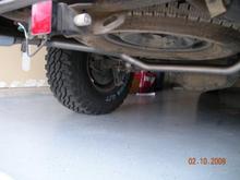Cross over and tip driver side