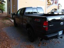 Painted stock FX4 wheels