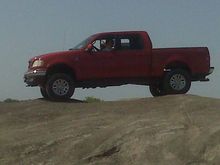 HIGH on  a hill