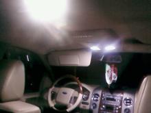 LEDs lighting up the inside