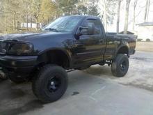 blacked out bumpers