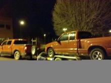 SCREW pulling my wifes broke down S-10...