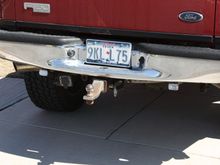 Auxiliary/Backup Lights - Installed to underside of bumper