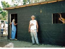 Summer of 1999 in Tecate, MX...one of two houses I built there