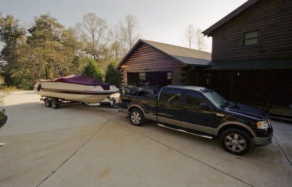 Getting the boat put in the water for the season and loaded up with the 4Wheeler in the bed...the start to a great weekend!