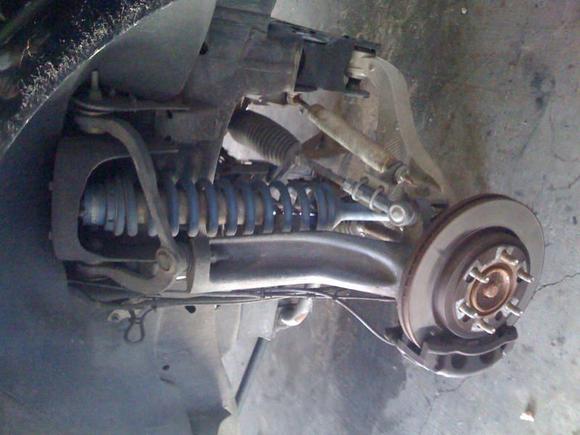 2.5 Dirt Logic, front diff removed
