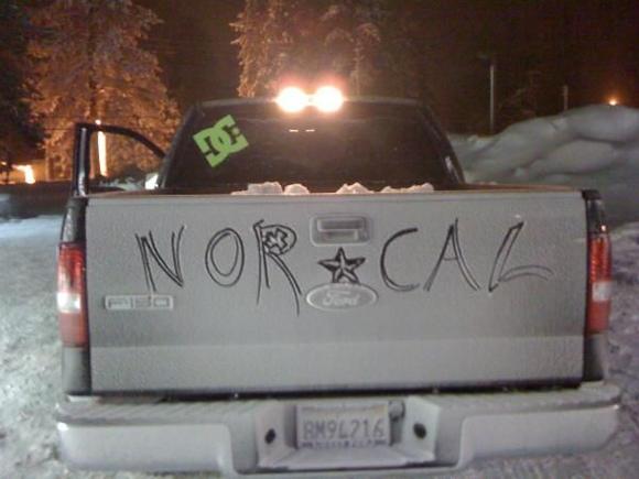 SoCal obviously couldnt make it up to big bear w/ 4x4....