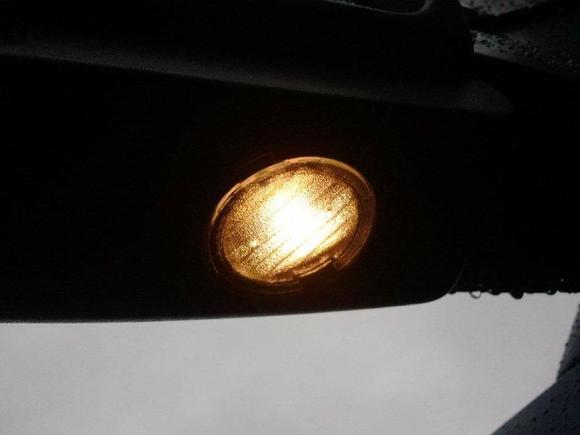 Original Puddle Lamp before LED Swap