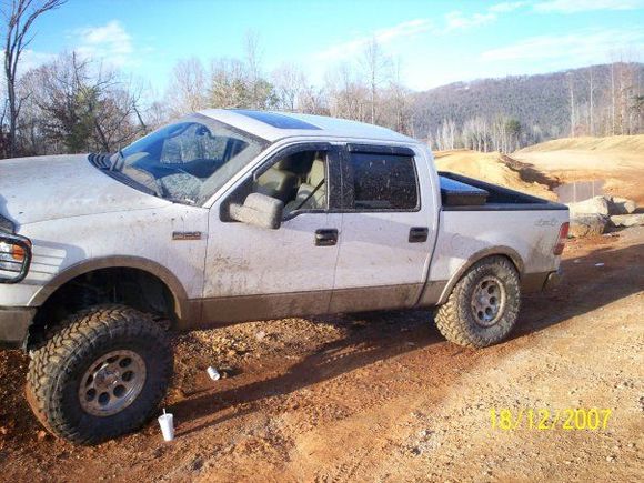 first mud trip after it got lifted