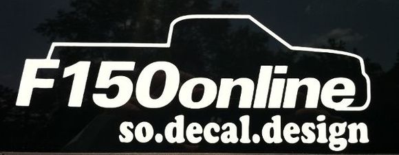 Official F150online Decal