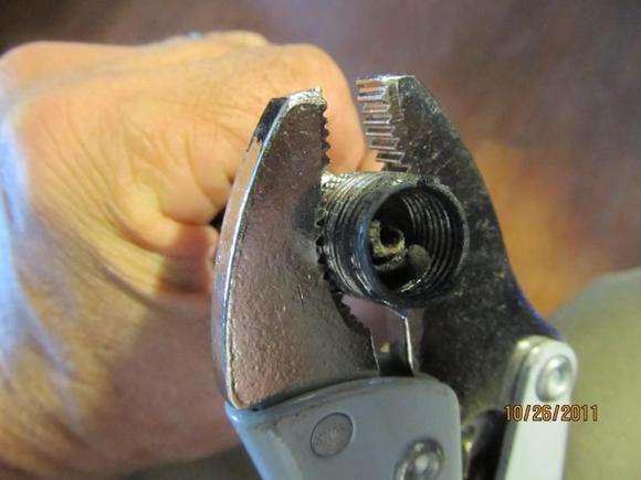 Removing insert from plug #5