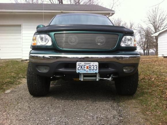 Winch from up front