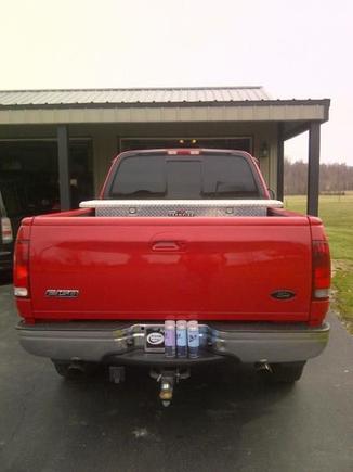 PTM tailgate handle and Painted back window valence