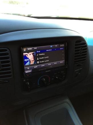 Kenwood DDX 790 Double Din Touch Screen, custom mounted