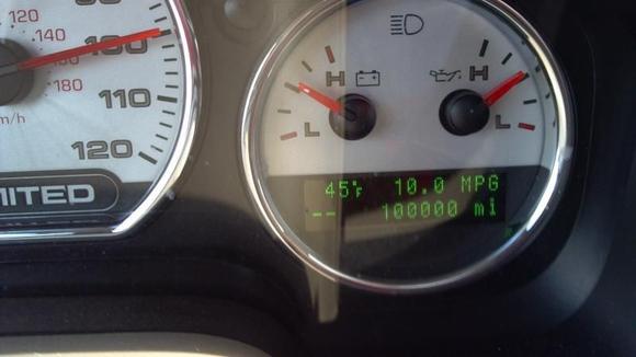 Greatest 100,000 mile picture ever!