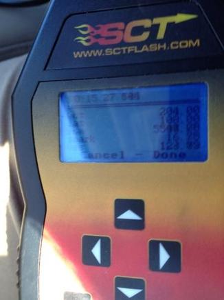 123 mph. 12psi and IAT's reached 108 degrees
