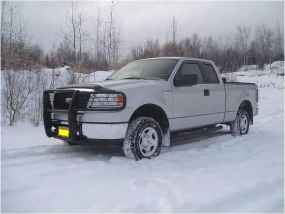 'Fefay' the Ford - First winter I had her.
Added a few more things since.