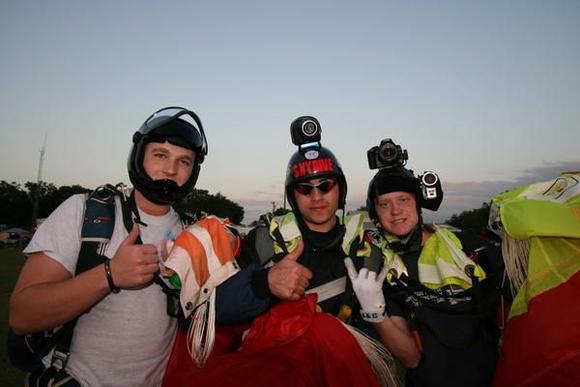 Sunset jump. im all the way left