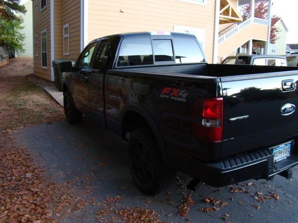 Painted stock FX4 wheels