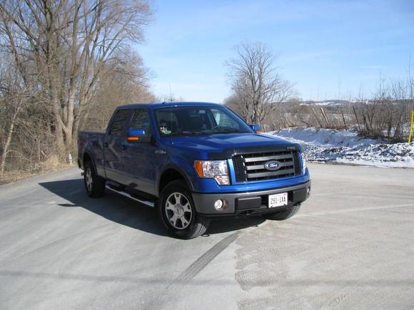 Man is it ever stock... leveling kit and 35's on chrome 20's coming!!!