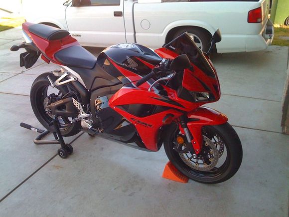 The '09 Honda... a worthwhile replacement for the '07.