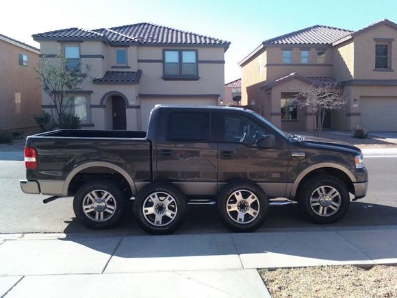 Picked up some FX4 wheels &amp; tires.  Practically brand new.  Wasn't sure which to go with...either the Lariat or FX4 wheels.