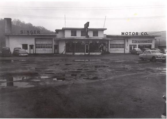 My Dad's dealership 2, 1953