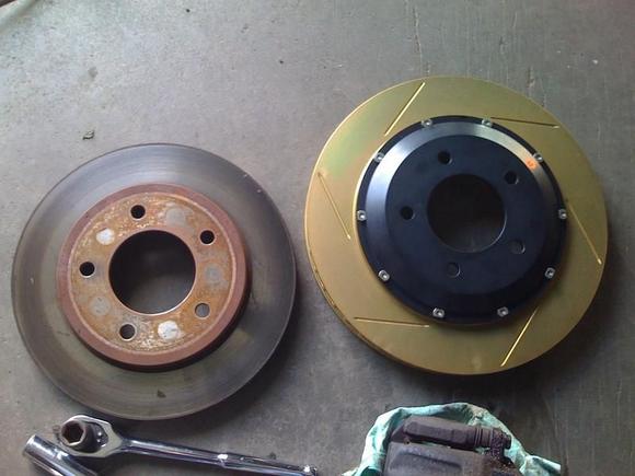 big brake kit compare to stock