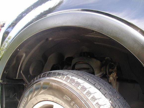 Painted Wheel Well Front