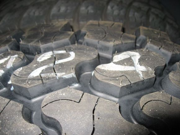 Tread depth on these ProComp Xtreme ATs are DEEP!