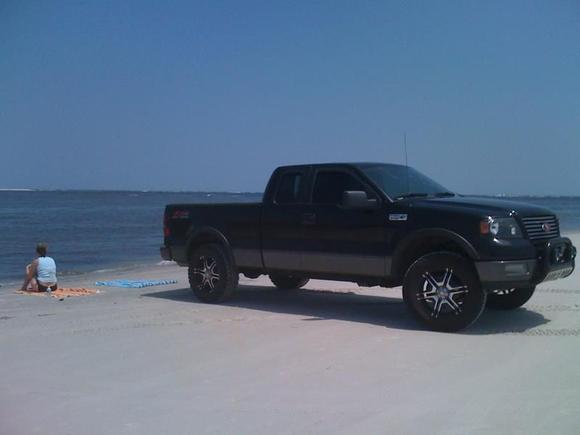 Truck On Beach