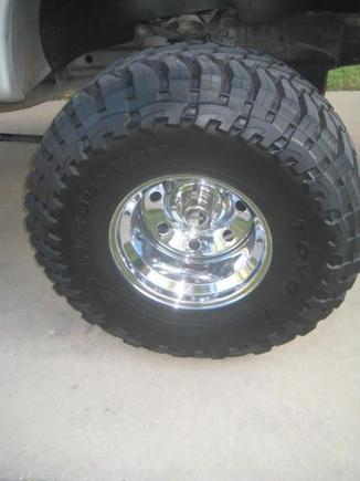 38X14.50X16 TOYO TIRES AND 16X12 WHEELS