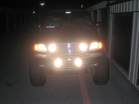 lights on....and hella bright