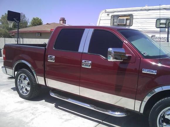 My ride from the side