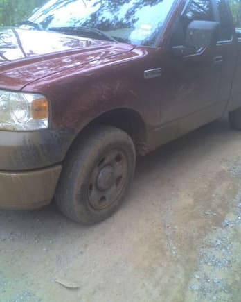 took it through some mud at the deer lease just for fun